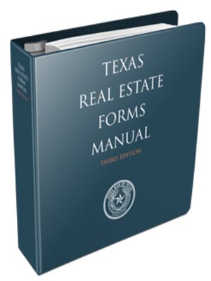 cover image of Texas real estate forms manual. 2020